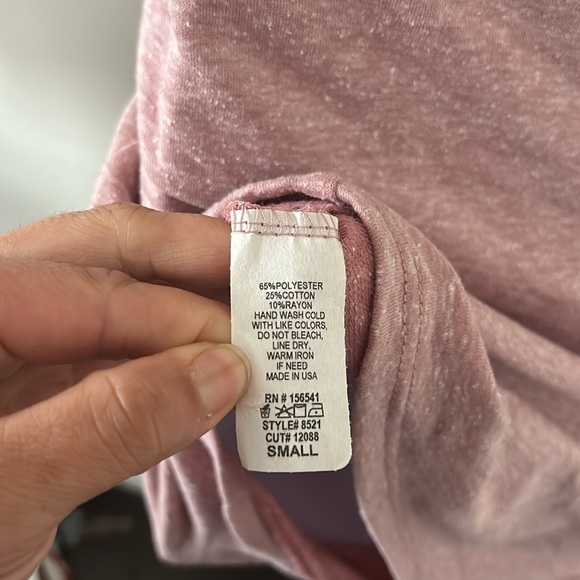 Pinkblush Heathered Mauve Folded Off Shoulder Waist Tie Maternity Midi Dress - Picture 9 of 10